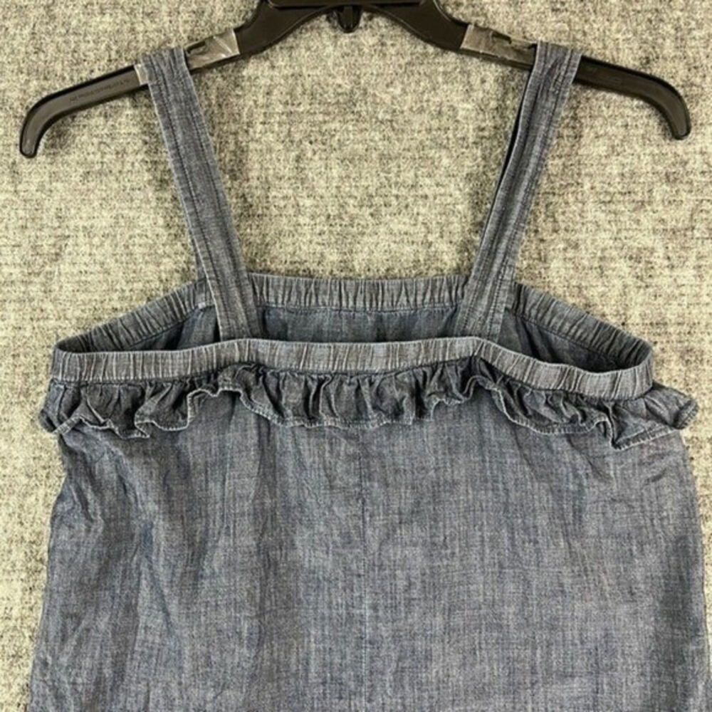 J Crew Tank Womens 4 Ruffle v - Picture 7 of 11